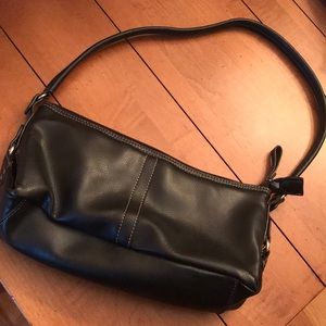 Black leather Relic purse